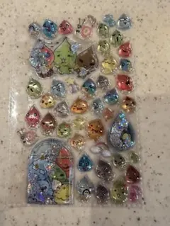 い*す様 しずくちゃんミニ　完成品1シート　A7 シール帳