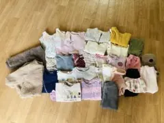 80cm まとめ売り 29点 アウター2点 ブランドMIX 保育園・外遊び用