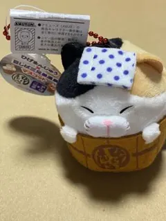 ひげまんじゅう×豆しば三兄弟温泉マスコット みーさま