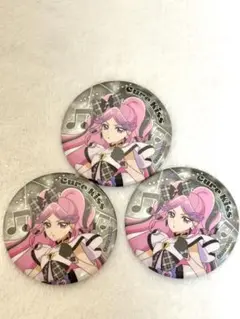 映画 キミとアイドルプリキュア 缶バッジ キュアキッス 3つ
