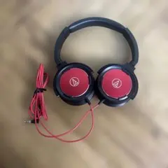 audio-technica 有線ヘッドホン 本体 レッドのサムネイル