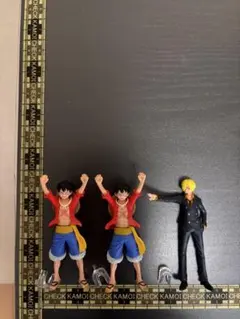ワンピース ルフィ サンジ フィギュア 3体セット