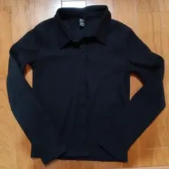 Dazy 長袖シャツ ブラック L