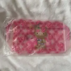 レア！日焼けキティ サーフボード ポーチ 新品未使用 ハワイ ハイビスカス