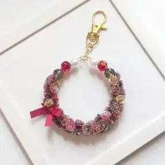 リースキーホルダー*ハートのQUEEN*