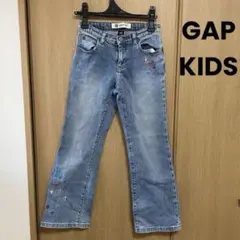 GAP KIDS デニムパンツ ブーツカット 刺繍 12サイズ