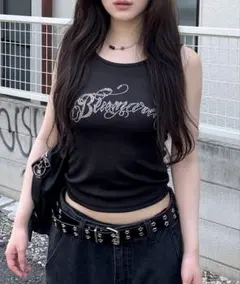 2025年最新】ラインストーン タンクトップの人気アイテム - メルカリ