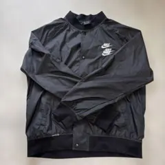 NIKE 稀少 90s 銀タグ 両面スウォッシュ MA-1 ブラック XL - メルカリ