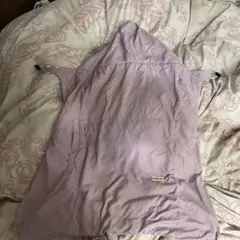 美品【値下げ】Hot Biscuits フード付き薄紫 防寒ケープ