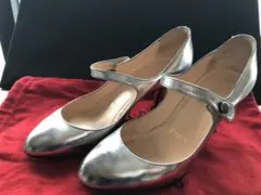 C.Louboutin ルブタン　シルバーパンプス