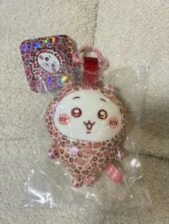 【即日発送】海外限定 ちいかわ ヒョウ柄 ぬいぐるみキーホルダー カラビナ付き