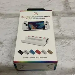 ROGAllyX/Steamdeck/Switch対応 滑止めスタンドアルミ製