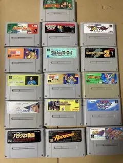 ※ジャンク訳あり　スーパーファミコンソフト　16本まとめ売り
