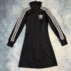 【美品】adidas アディダス 3ストライプ トラックワンピースのサムネイル