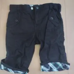 COMME CA ISM 半ズボン 120A ブラック