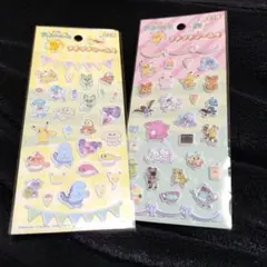 【送料込】Seria/ポケモン プチプチシール④ 2セット