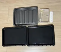 エブリノ オーブンレンジ角皿とオーブンレンジ スチームポケット