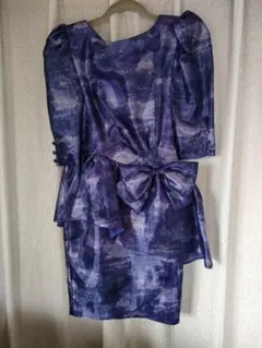 レディース　ドレス　昭和レトロ　パーティー　M　9号