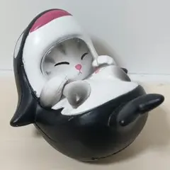 6.サメにゃん　マスコットフィギュア２　もふサンド　ガチャガチャ　シャチ♪