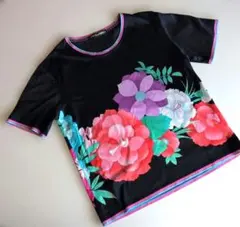 LEONARD FASHION 花柄 ハイネック カットソー M - メルカリ