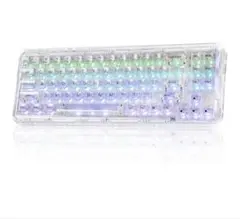 Yunzii X71 ホワイト ゲーミングキーボード