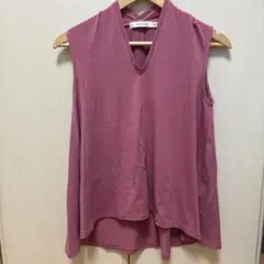 MOUSSY ピンク Vネック ノースリーブ チュニックのサムネイル