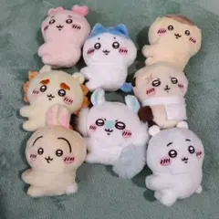ちいかわ ぬいぐるみ マスコット 8点セット　ガチャガチャのサムネイル