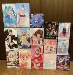 プライズ品フィギュア15体セット(一部最新フィギュア)
