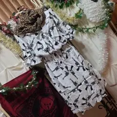 美品✨】希少！ヒステリックグラマー シャツワンピース リボン