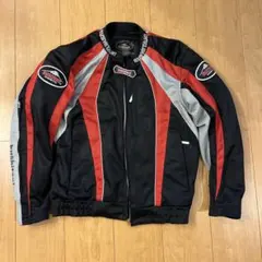 KUSHITANI クシタニ メッシュジャケット ブラック レッド M