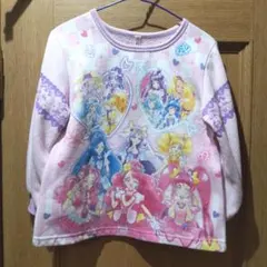 プリキュアオールスターズ　パジャマ(上だけ)　サイズ100　(n498)