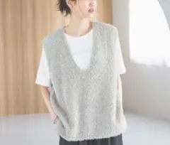 グローバルワーク　フェザータッチベストセットTシャツMのサムネイル