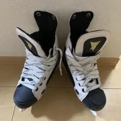 Zairas アイスホッケー靴 ホワイト/ブラック