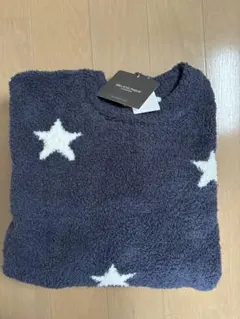 期間限定新品タグ付き　GELATO PIQUE 星柄トレーナー ネイビーメンズM