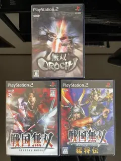 戦国無双、戦国無双猛将伝、無双OROCHI＋攻略本