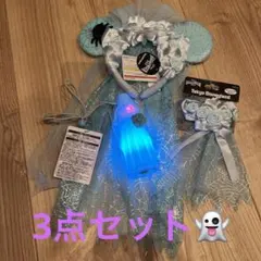 3点セット　ディズニーハロウィン　カチューシャ　シュシュ　ネックレス　花嫁
