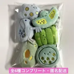 にっこりーノ　微生物のぬいぐるみ　全6種コンプリートセット