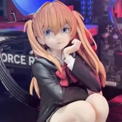 エヴァンゲリオン　アスカ　フィギュア　制服　海外製