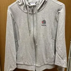 【美品】Reebok Classic グレー パーカー