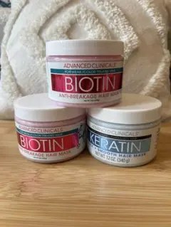 Advanced Clinicals ヘアマスク 3個セットのサムネイル