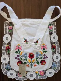 80's ビンテージエプロン ハンガリー刺繍 フォークダンス用 80's ビンテージエプロン ハンガリー刺繍 フォークダンス用 2025