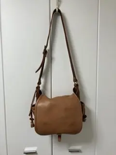 Le Sac du Berger レザー ショルダー バッグ fesfe02_1.jpg