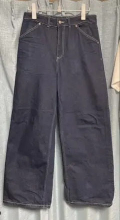 ZARA エクストラ ワイドレッグバギーデニムパンツ　EUR38