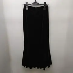 ベロア ロングスカート