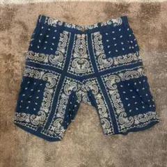 journal standard TRISECTペイズリーショートパンツ ブルーのサムネイル
