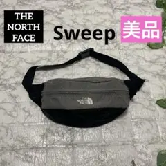 【美品】THE NORTH FACE スウィープ ボディバッグ グレー 4L