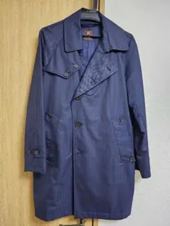 TAKEO KIKUCHI(タケオキクチ) トレンチコート ネイビー 極美品
