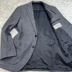未使用級✨ ユニバーサルランゲージ カシミヤ グレンチェック テーラード M相当