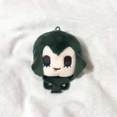 ヒロアカ ダイソーフェイスぬいぐるみキーホルダー 蛙吹梅雨