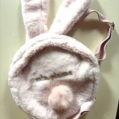 min plume うさ耳 ファー ショルダーバッグ ピンクのサムネイル